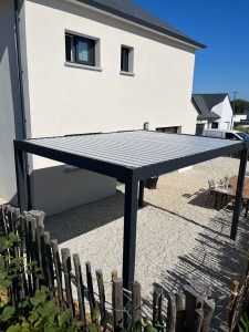 Photo de galerie - Pergola bioclimatique 