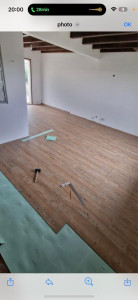 Photo de galerie - Revêtement de sol lino / parquet 