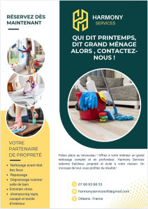 Photo de galerie - Option repassage à domicile possible. 