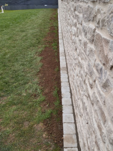 Photo de galerie - Pose pavé plus parement 