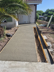 Photo de galerie - Béton balayée 