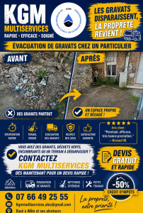 Photo de galerie - évacuation gravats extérieur chez un particulier 