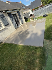 Photo de galerie - Ragreage extérieur fibre 