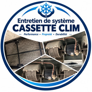 Photo de galerie - Entretien de système de cassette, clim, plafonnier