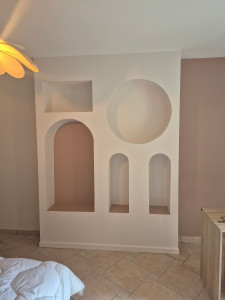 Photo de galerie - Enduit ponçage  peinture 