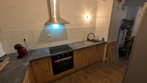 Photo de galerie - Pose de cuisine