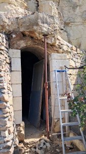 Photo de galerie - Piliers entrée de cave