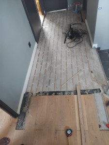 Photo de galerie - J'ai enlevé l'ancien parquet pour remettre un nouveau 