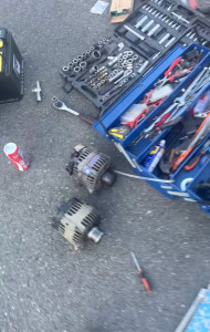 Photo de galerie - Remplacement alternateur Audi A3 2L TDI 