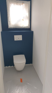 Photo de galerie - Travaux de peinture intérieure maison
 neuve 