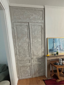 Photo de galerie - Peinture décorative sur les portes