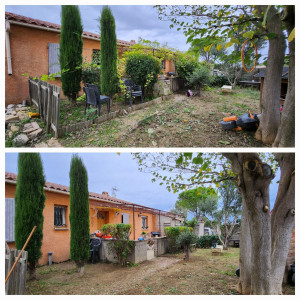 Photo de galerie - Entretien d'un jardin.