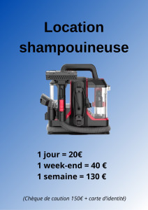 Photo de galerie - Shampouineuse