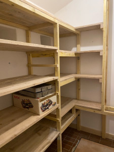 Photo de galerie - Aménagement sur-mesure cellier