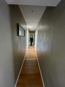 Photo de galerie - Avant peinture couloir 