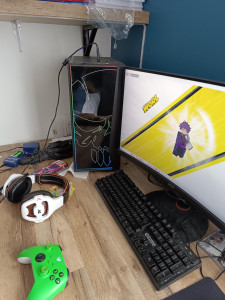 Photo de galerie - Vue d'ensemble du materiel acheté et monté par mes soins