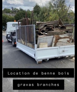 Photo de galerie - Benne bois ou grava