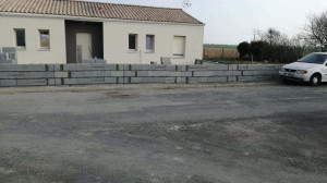 Photo de galerie - Construction maison et mur

