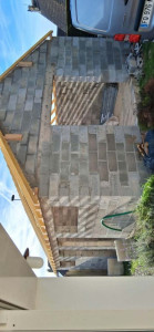 Photo de galerie - Construction d'un garage 38m2 fondations dalage élévation des murs 