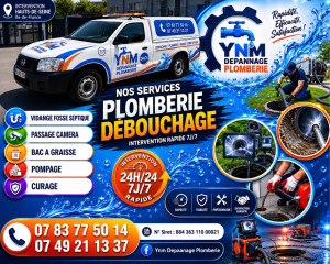 Photo de galerie - Debouchage 