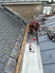Photo de galerie - Rénovation Couverture, zinguerie à Nantes