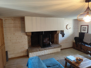 Photo de galerie - Coffrage en placo plus bande Avent /après 