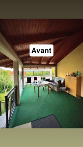 Photo de galerie - Terrasse avant rénovation