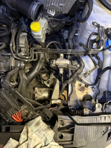 Photo de galerie - Remplacement embrayage 