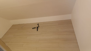 Photo de galerie - Pose de parquet, lino,....