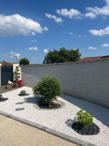 Photo de galerie - Création d’un massif 