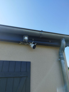 Photo de galerie - Installation camera