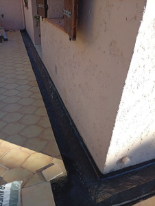 Photo de galerie - étanchéité, infiltration.