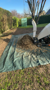 Photo de galerie - Broyage de végétaux 