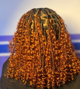 Photo de galerie - Bohémien braids (knotless braids)