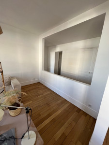 Photo de galerie - Ouverture du mur, afin de poser une verrière