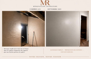 Photo de galerie - Ratissage plus préparation peinture 