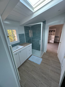 Photo de galerie - Rénovation d’une salle de douche 