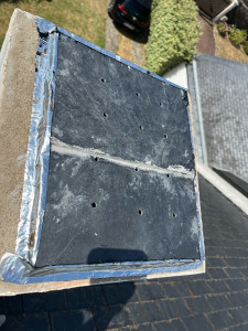 Photo de galerie - Réparation de fuite cheminée