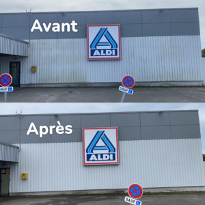 Photo de galerie - Nettoyage part pulvérisations 