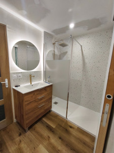 Photo de galerie - Renovation salle de bain / Villenave d' ornon 33