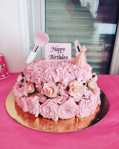 Photo de galerie - Gâteau d’anniversaire de ma fille 4 ans