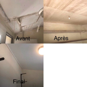 Photo de galerie - Plâtrerie - Murs - Plafonds