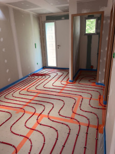 Photo de galerie - Plancher chauffant 