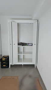 Photo de galerie - Pose d'armoire