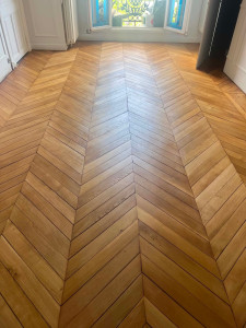 Photo de galerie - Pose de parquet - Revêtement de sol