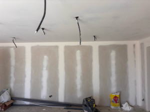 Photo de galerie - Bandes + ponçage+  ratissage plafond 