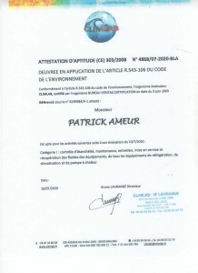 Photo de galerie - Attestation capacité clim