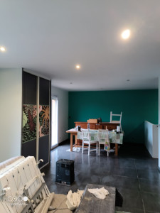 Photo de galerie - Enduits, peinture, mûrs et plafond 
