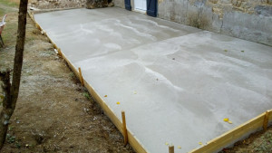 Photo de galerie - Dalle terrasse 