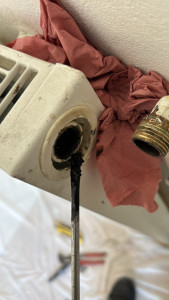 Photo de galerie - Démontage tête thermostatique 